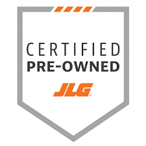JLG® CERTIFIED PRE-OWNED EQUIPMENTS: BUY WITH CONFIDENCE